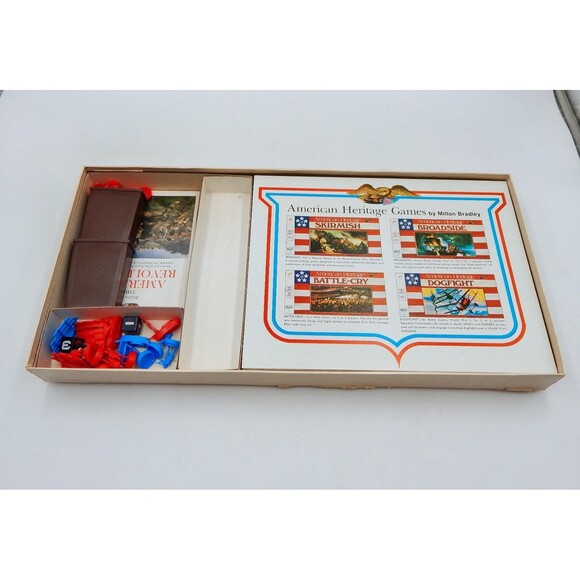 American Heritage Skirmish Board Game Milton Bradley Revolutionary War Game - Picture 10 of 12